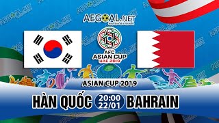 Hàn Quốc 21 Bahrain Asian Cup 2019 [upl. by Iolande]