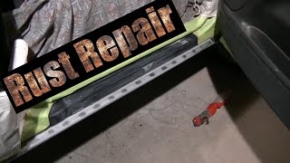 2000 Silverado Z71 quotRusty Rocker Repair Passenger Sidequot [upl. by Farand]