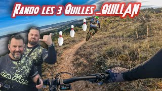 RANDO VTT LES 3 QUILLES QUILLAN [upl. by Dadelos]