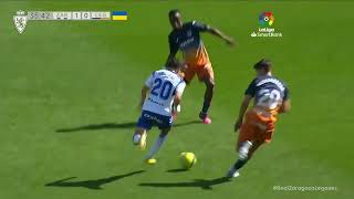 GOLAZO DE GIULIANO SIMEONE ⚽️  RZARAGOZA  LEGANÉS 202223  SONIDO CARRUSEL DEPORTIVO [upl. by Aztilem300]