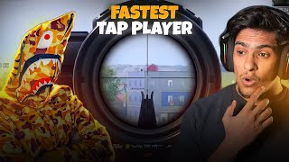 💥GOD of TAP TAP Spray Fragger 4 Finger Claw with HANDCAM in PUBG Mobile [upl. by Naggem]