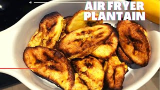 Air fryer recipe Air fryer plantains air fryer tostones [upl. by Doley781]