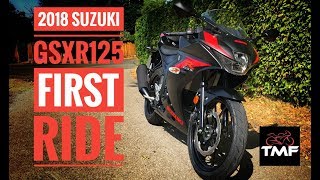 2018 Suzuki GSX R125 Review [upl. by Plato]