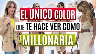 El UNICO COLOR que hace que TODOS tus OUTFITS se VEAN CAROS todo el año [upl. by Volpe]