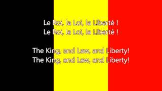 La Brabançonne  National Anthem of Belgium EnglishFrenchDutchGerman lyrics [upl. by Jeno]