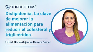 Dislipidemia La clave de mejorar la alimentación para reducir el colesterol [upl. by Lindell]