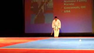 Nishime kobudo demo Ozawa Cup 2011 [upl. by Novaat]