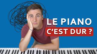 Apprendre le piano estil difficile [upl. by Aleira]