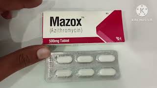 Mazox 250mg Tablet Uses in Urdu Mazox 500mg Tablet Uses AzithromycinMazox Tablet UsesMazox 500mg [upl. by Nareik]