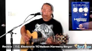 Review TC Electronic TC Helicon Harmony Singer by wwwctmusicshopcom [upl. by Lenni]