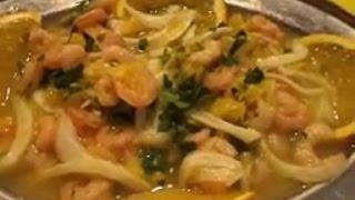 Video Ricetta Insalata di Gamberi con Arancia e Finocchio  Cucinando per Caso e per [upl. by Zimmer]