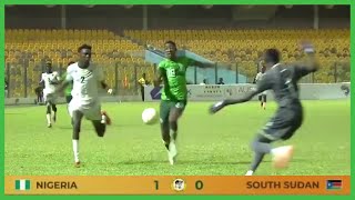 Nigeria vs South Sudan 1  0 Extended Highlights U20 13th African Games 2024 [upl. by Fonseca239]