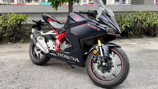 Honda CBR250RR  Matte Black 2024 [upl. by Acimehs]