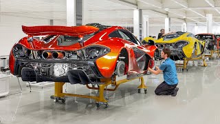 How They Build the Most Powerful Mclaren Supercars by Hand  Inside Production Line Factory [upl. by Silda]