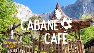 Cabane Café Choranche  Restaurant outdoor  Local amp Bio [upl. by Reivilo928]