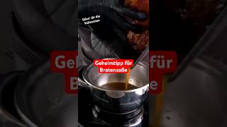 🤩 Geheimtipp für Bratensoße extrem cremig rezept shortsmitmarietta [upl. by Hcra391]