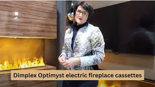 Dimplex Optimyst electric fireplaces [upl. by Yltneb]