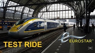 Eurostar Testrit op Den Haag Hollands Spoor en Amsterdam Centraal [upl. by Ayote]