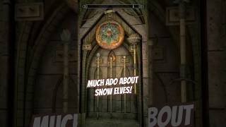 Much Ado About Snow Elves Displays  Aces Modded Skyrim Playthrough Shorts skyrimmods skyrim [upl. by Sitnerp]