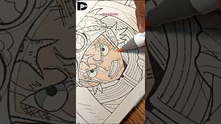 Drawing Hero Coby👊👊 from One Piece shorts onepiece drawinganime [upl. by Alejo]