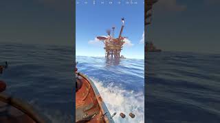 I shot rockets at oil rig from my base… rust [upl. by Spector567]