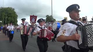 Derry Day 2023  Milltown Accordion [upl. by Shuma44]