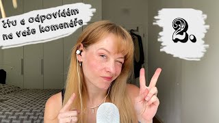 asmr cz ○○○ Čtu a odpovídám na vaše komentáře část 2 [upl. by Anyah]