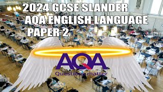 GCSEs 2024 slander AQA English Literature paper 2 [upl. by Aurlie]