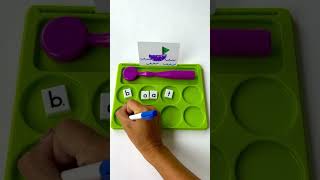 Literacy Center Sound Segmenting Tray handsonlearning phonemicawareness literacycenter [upl. by Carson]