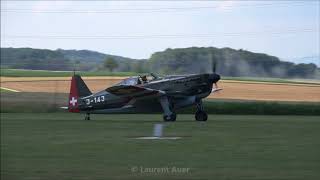 Flugtage FricktalSchupfart 2018 Morane Saulnier D3801 [upl. by Eimyaj218]