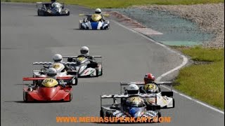 🇫🇷 CROIXENTERNOIS 2012  Superkart 250cc  Race 2  French Cup FFSA  Kevin Ranoarimanana 23 [upl. by Pallaton]