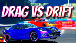 DRAG VS DRIFT  Which is best The Crew Motorfest Challenge [upl. by Erdried]