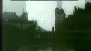 The Gorbals In Glasgow 1950s  Film 35346 [upl. by Cristobal95]