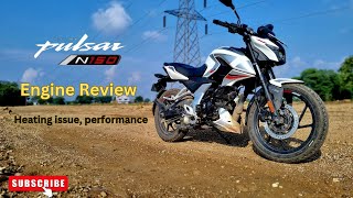 Engine Review Bajaj Pulsar N150  Engine Heating Performance [upl. by Kohler]