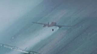 Messerschmitt Me262 Hit amp Shot Down by US Fighter [upl. by Llevol488]