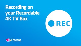 Recording on your Recordable 4K TV Box [upl. by Anaeirb]