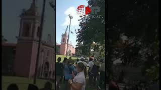 VOLADOR DE PAPANTLA CAE 20 METROS EN PUEBLA [upl. by Delastre432]