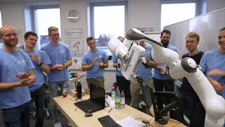 Solving the Hochschule Kempten Makeathon Challenge with Humanarmlike Dexterity [upl. by Loftus]