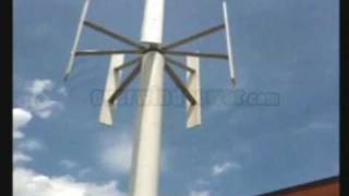 6kW Vertical Axis Wind Turbine VAWT [upl. by Nelubez149]