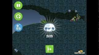 Bad Piggies Hidden Skull Level 45 Walkthrough [upl. by Maice]