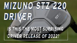 Mizuno STZ220 Driver Review A Driver designed for the amateur golfer [upl. by Akinnej]