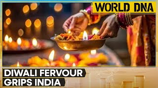 Diwali 2024 People Throng Markets Across Mumbai For Diwali Festivities  World DNA  India News [upl. by Carrnan837]