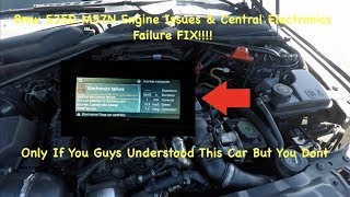 Bmw E60 E61 535D M57 M57N Engine Issues Fix amp Central Electronics Failure Fix [upl. by Balkin972]