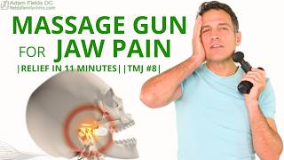 Massage Gun for Jaw Pain  TMJ 8 [upl. by Eelreveb]