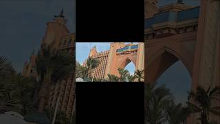 A Cool drive through Palm Atlantis dubai beautiful  music short atlantisthepalm dubaitour [upl. by Camella]