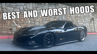 Corvette C6 Hood Options The Best and Worst Aftermarket Choices [upl. by Hniht175]