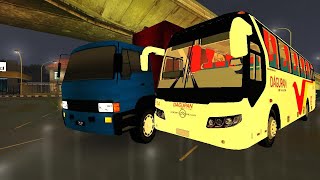 Accident of Dagupan Bus Co Inc 8414 in Bussid Remaked [upl. by Nilkcaj175]