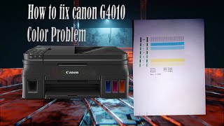 How to fix canon printer Color ink problem [upl. by Bardo]