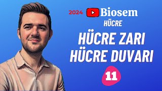 Hücre ve Hücre Zarı  39 Günde TYT Biyoloji Kampı11  9 Sınıf Biyoloji Kampı11  yks2024 [upl. by Aliemaj]