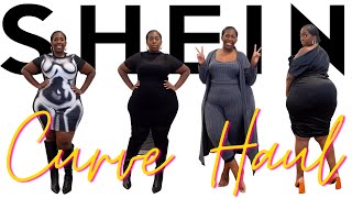 SEPTEMBER 2024 SHEIN CURVE FALL HAUL DRESSES SETS AND GRAPHIC TEES 2X3X PRETTYNICI [upl. by Annor]